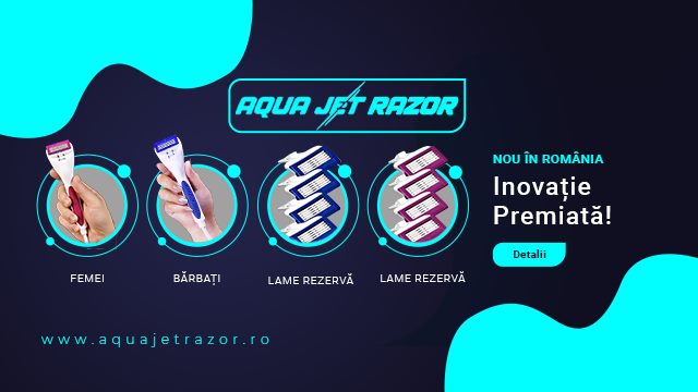 Aqua Jet Razor revoluționează depilarea și bărbieritul